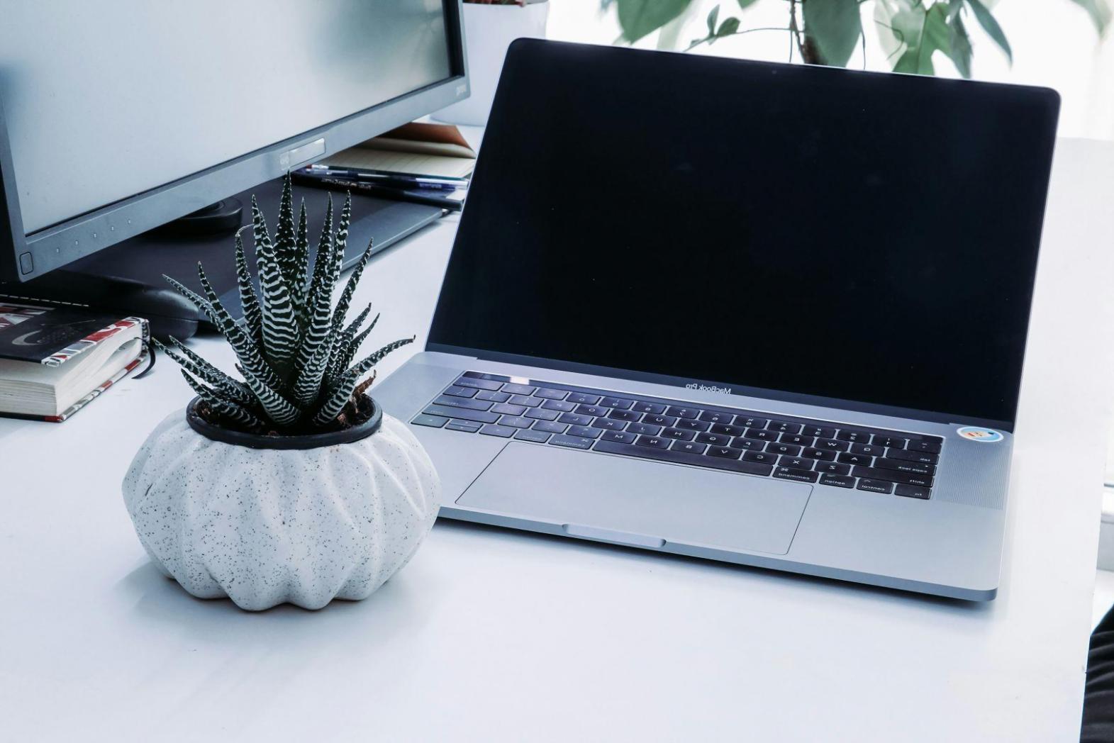 Financial planning workspace with budget sheets and calculator